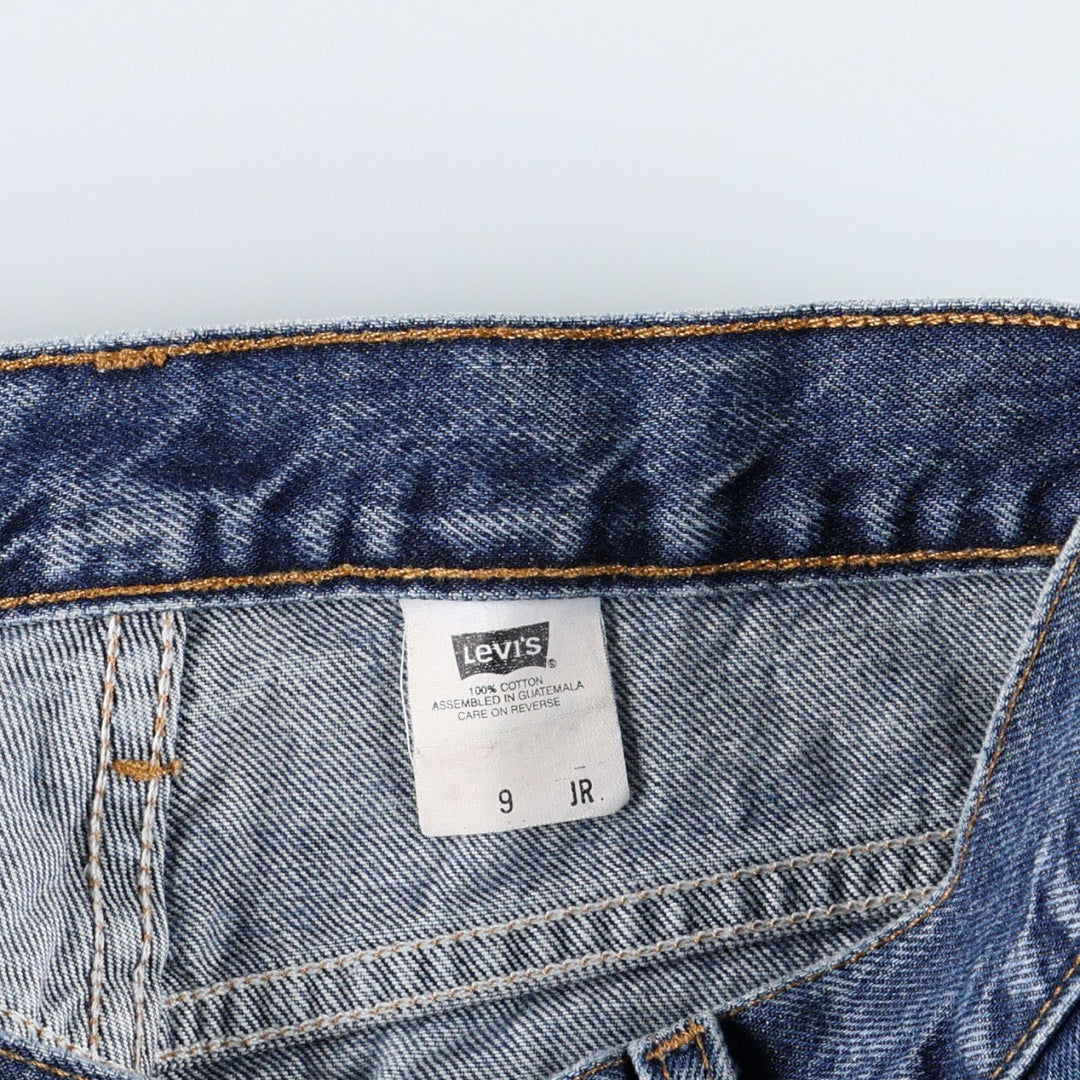 2000'S Levi's Cut-off Denim Shorts, Women's Size L (W30 equivalent) cotton blue type Vintage Second Hand