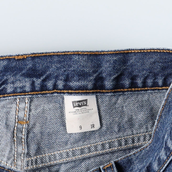 2000'S Levi's Cut-off Denim Shorts, Women's Size L (W30 equivalent) cotton blue type Vintage Second Hand
