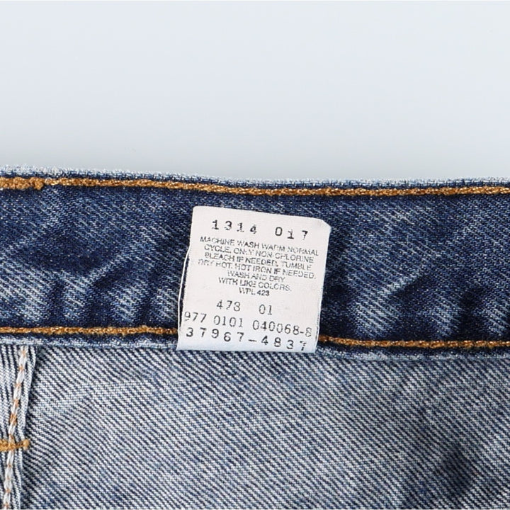 2000'S Levi's Cut-off Denim Shorts, Women's Size L (W30 equivalent) cotton blue type Vintage Second Hand
