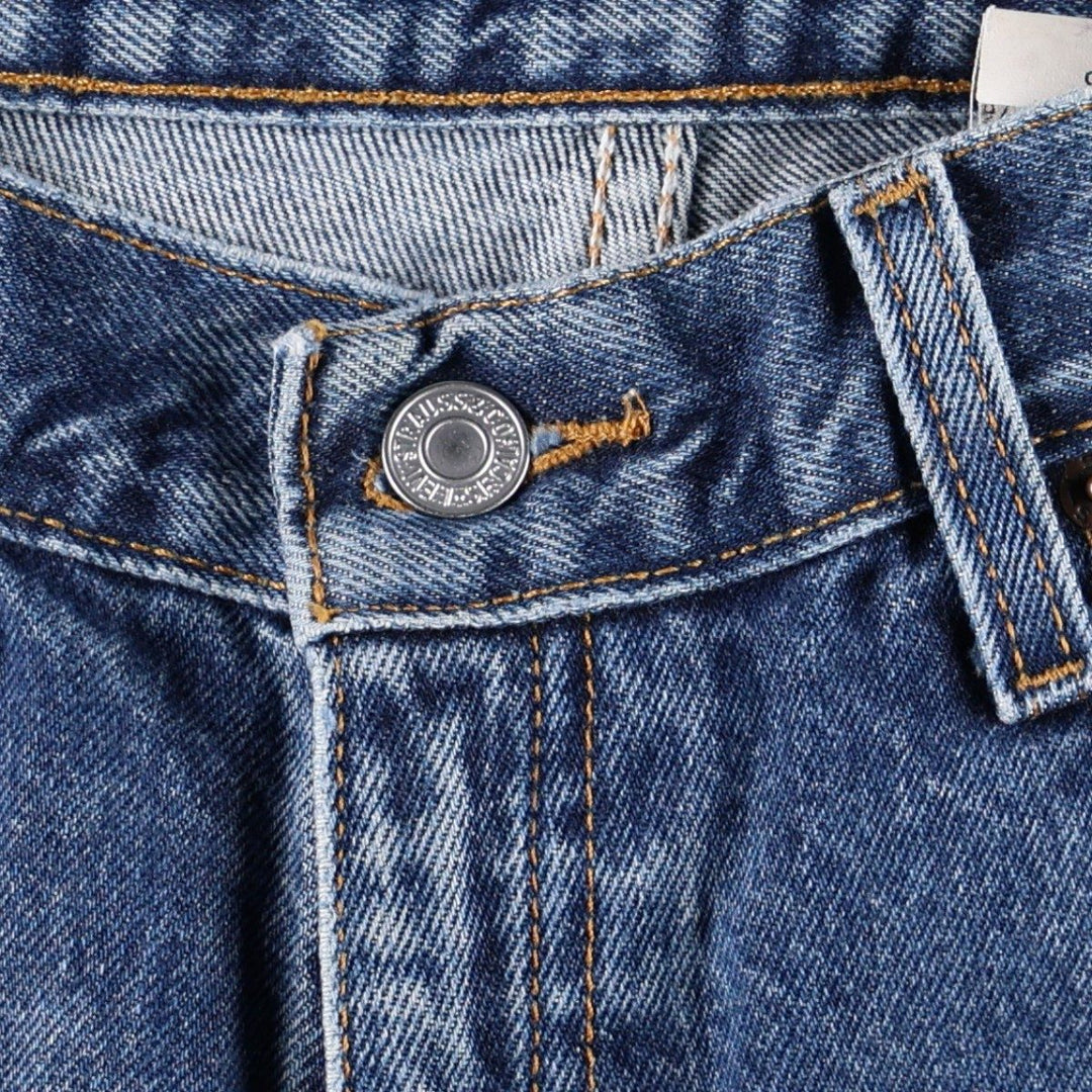 2000'S Levi's Cut-off Denim Shorts, Women's Size L (W30 equivalent) cotton blue type Vintage Second Hand