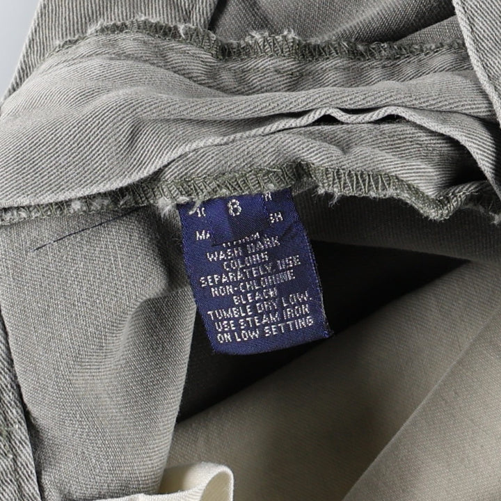 Ralph Lauren RALPH LAUREN SPORT Chino Shorts, Women's Size L (W30) cotton gray type Vintage Second Hand