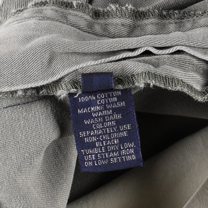Ralph Lauren RALPH LAUREN SPORT Chino Shorts, Women's Size L (W30) cotton gray type Vintage Second Hand