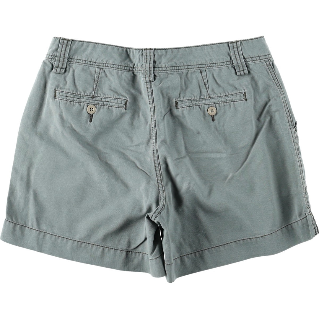 2000'S Ralph Lauren POLO JEANS COMPANY cotton shorts, women's size XL (equivalent to W30). cotton Khaki type Vintage Second Hand