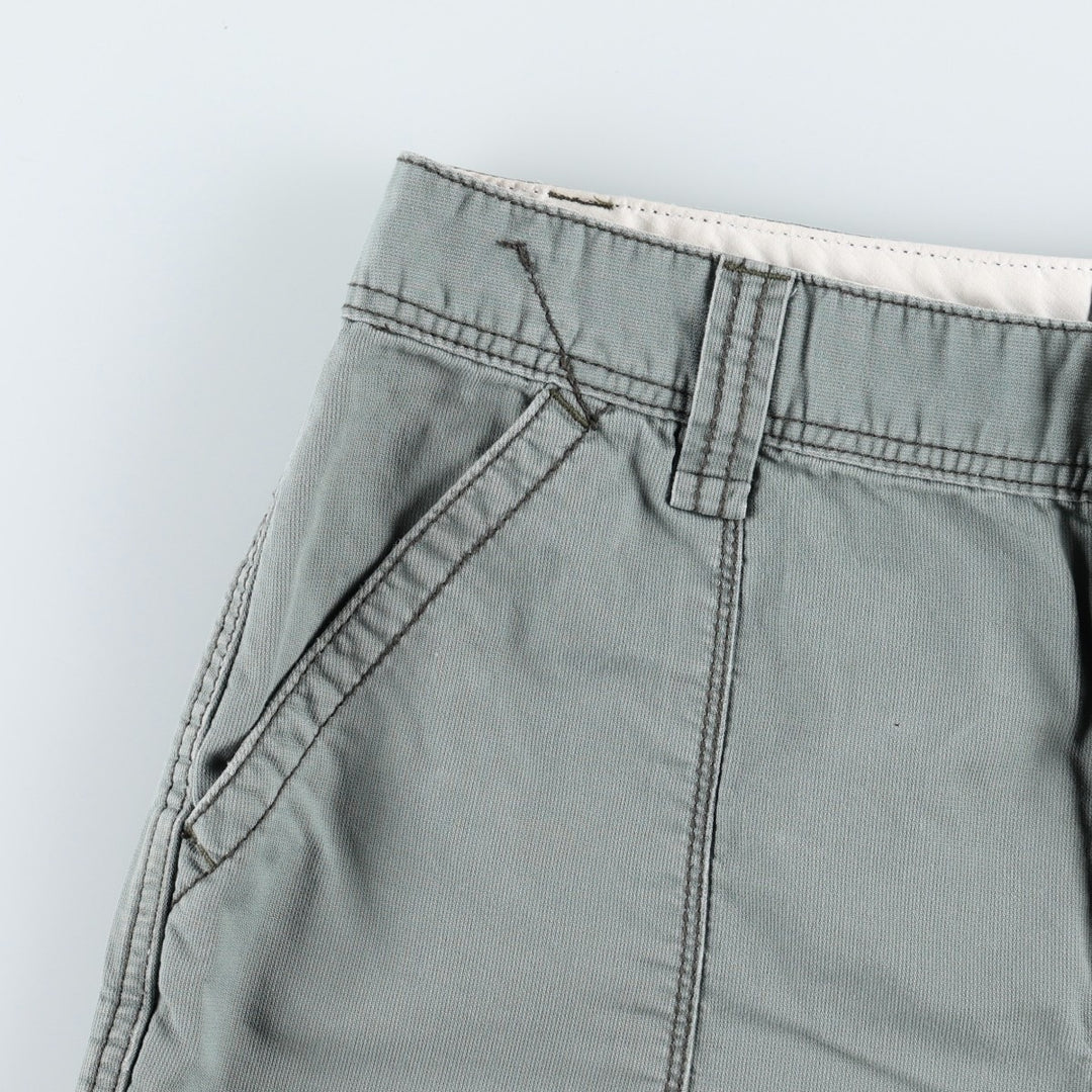 2000'S Ralph Lauren POLO JEANS COMPANY cotton shorts, women's size XL (equivalent to W30). cotton Khaki type Vintage Second Hand