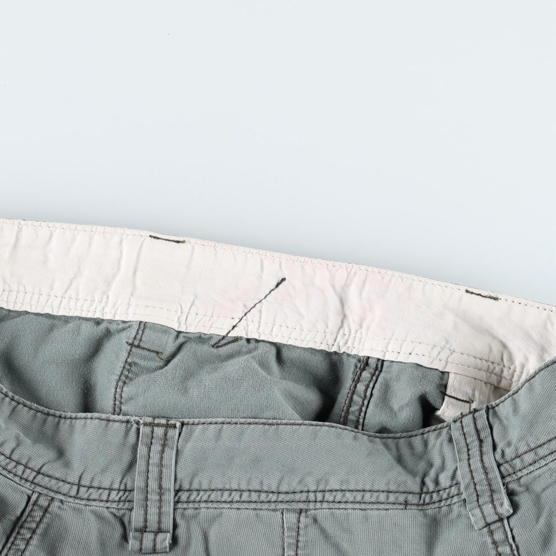 2000'S Ralph Lauren POLO JEANS COMPANY cotton shorts, women's size XL (equivalent to W30). cotton Khaki type Vintage Second Hand