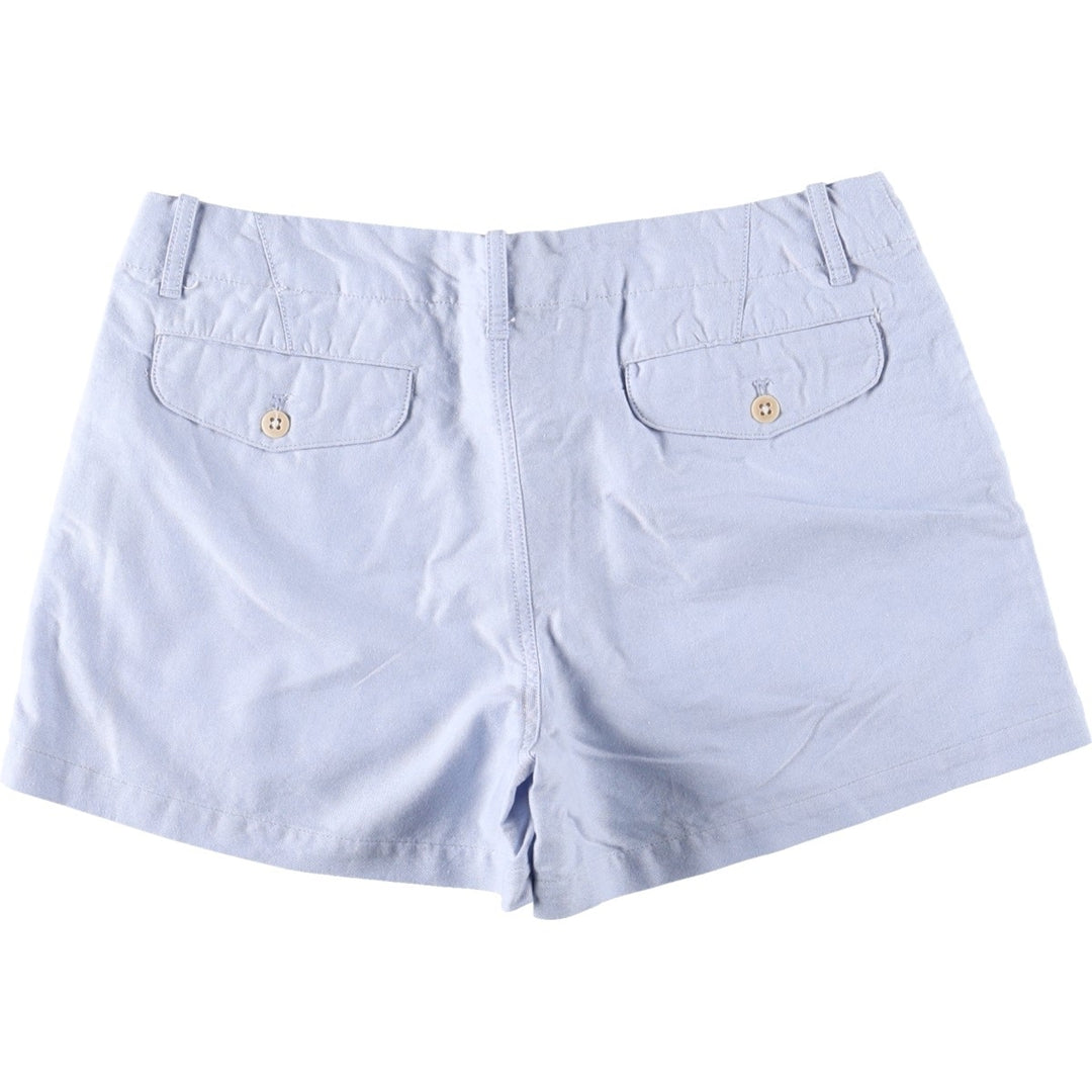 Ralph Lauren RALPH LAUREN SPORT cotton shorts, women's size XL (equivalent to W31). cotton Blue type light blue Vintage Second Hand