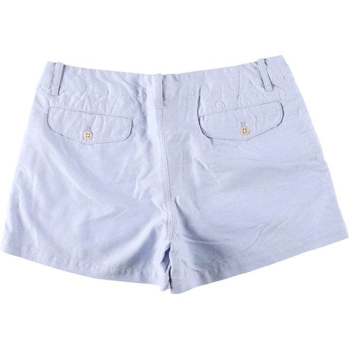Ralph Lauren RALPH LAUREN SPORT cotton shorts, women's size XL (equivalent to W31). cotton Blue type light blue Vintage Second Hand
