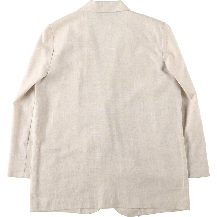 SAG HARBOR Easy Jacket Tailored Jacket Women's Size M (approx.) polyester Beige type Vintage Second Hand