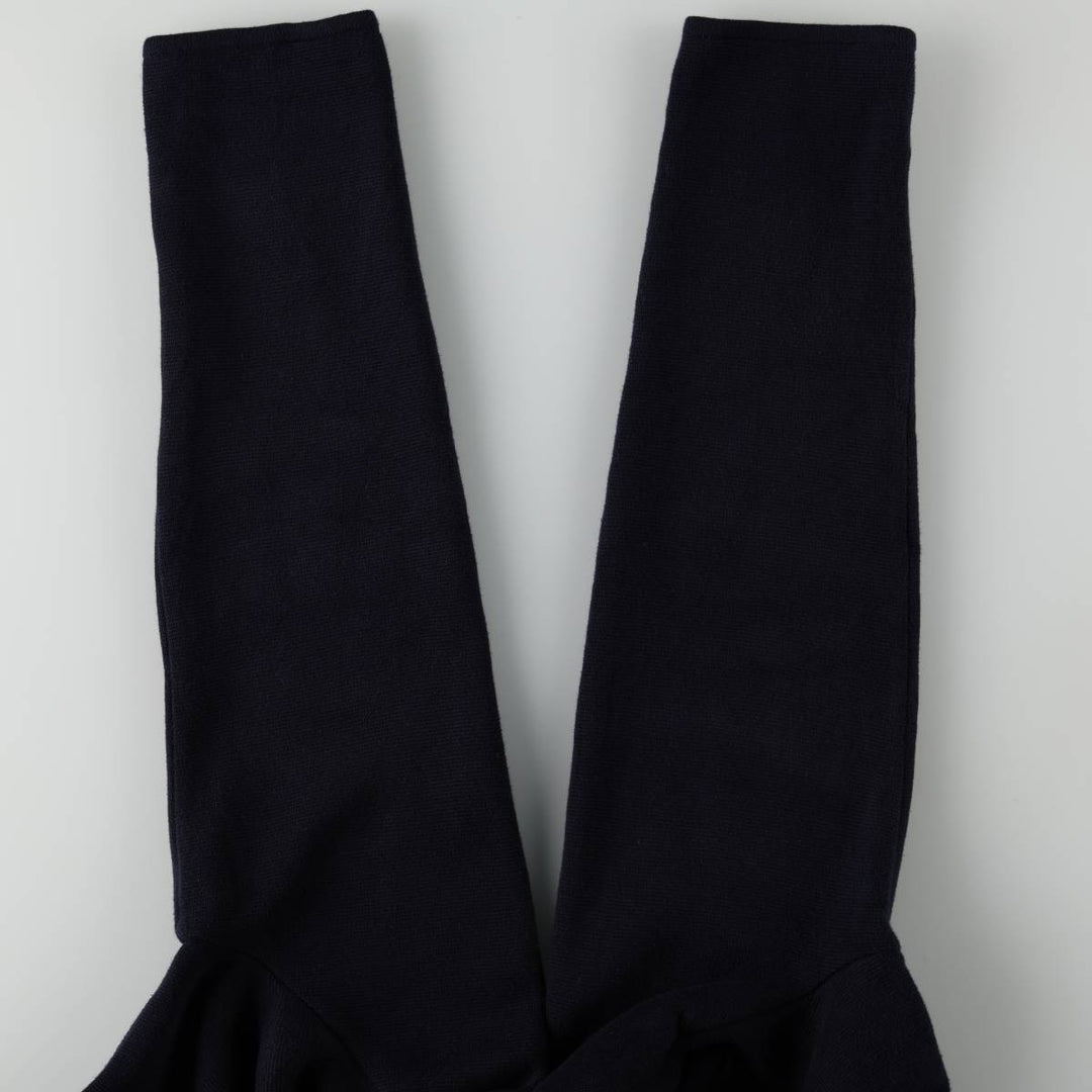 Ralph Lauren LAUREN Navy Blazer Tailored Jacket, Women's Size L (approx.) cotton navy blue type Vintage Second Hand
