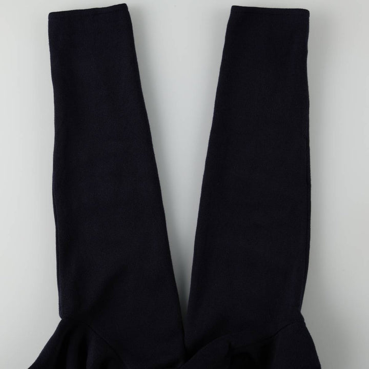Ralph Lauren LAUREN Navy Blazer Tailored Jacket, Women's Size L (approx.) cotton navy blue type Vintage Second Hand