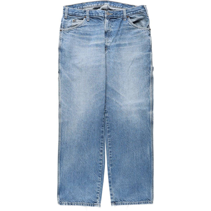 Dickies denim painter pants for men, equivalent to w36 cotton blue type Vintage Second Hand
