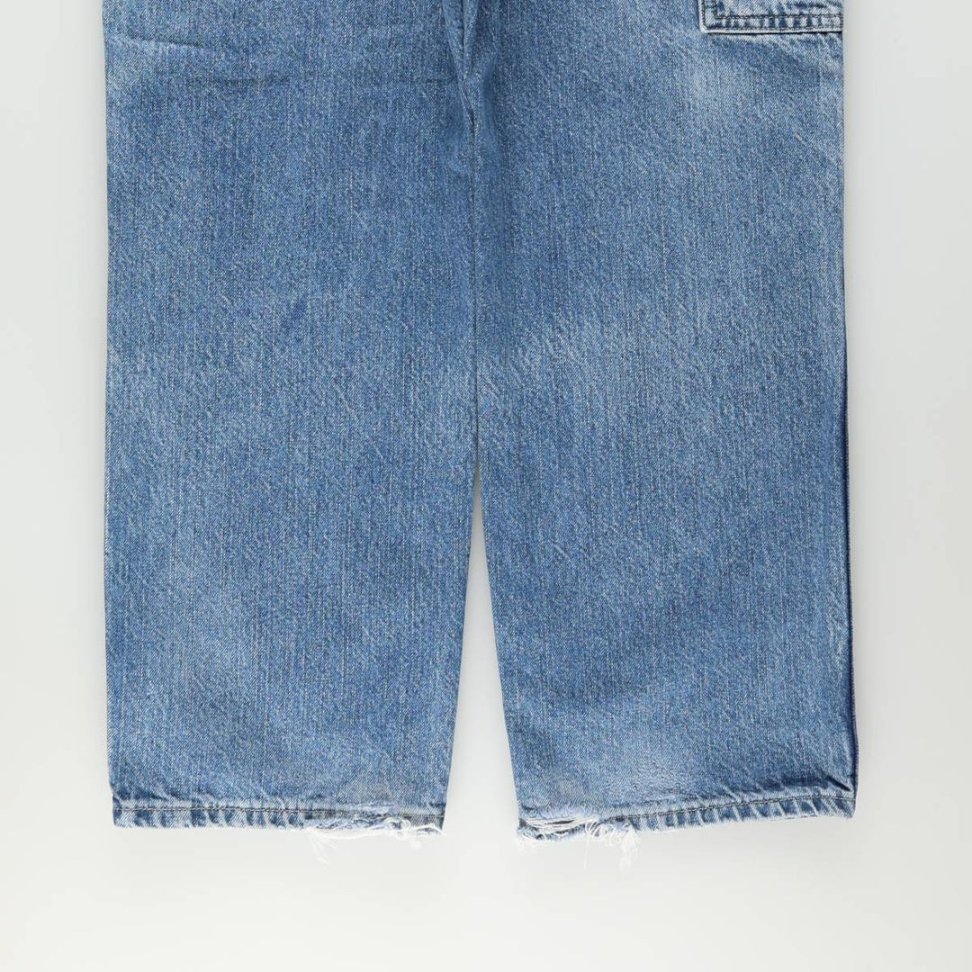 Dickies denim painter pants for men, equivalent to w36 cotton blue type Vintage Second Hand