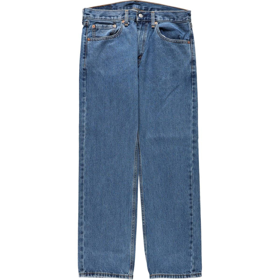 Levi's 505-4891 Tapered Denim Pants, Men's Size W33 (approx.) cotton blue type Vintage Second Hand