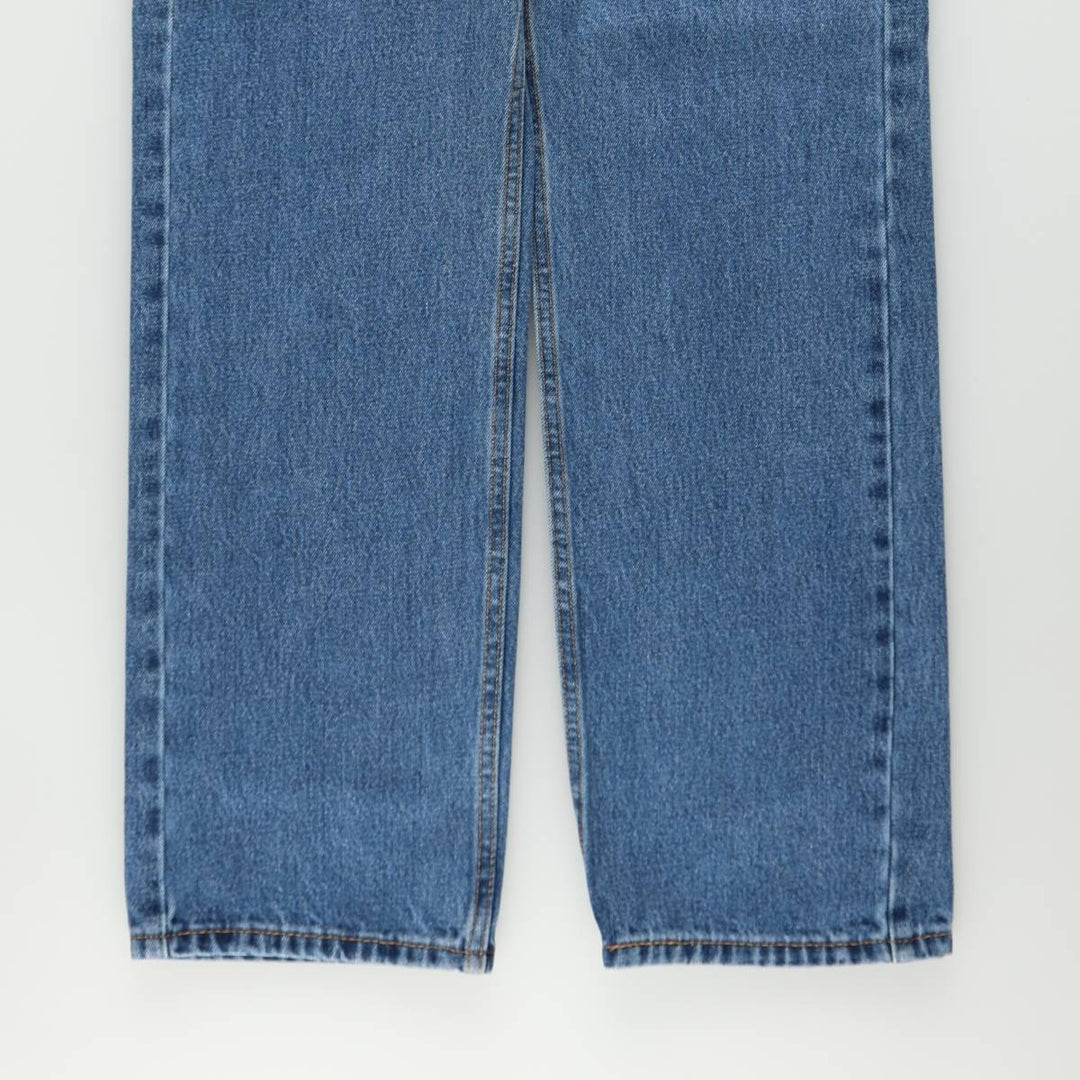 Levi's 505-4891 Tapered Denim Pants, Men's Size W33 (approx.) cotton blue type Vintage Second Hand