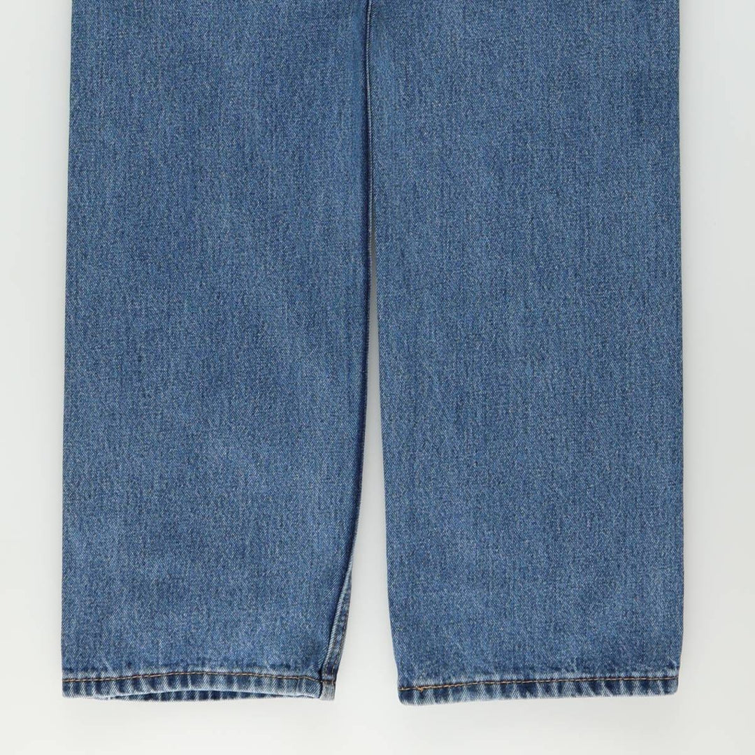 Levi's 505-4891 Tapered Denim Pants, Men's Size W33 (approx.) cotton blue type Vintage Second Hand