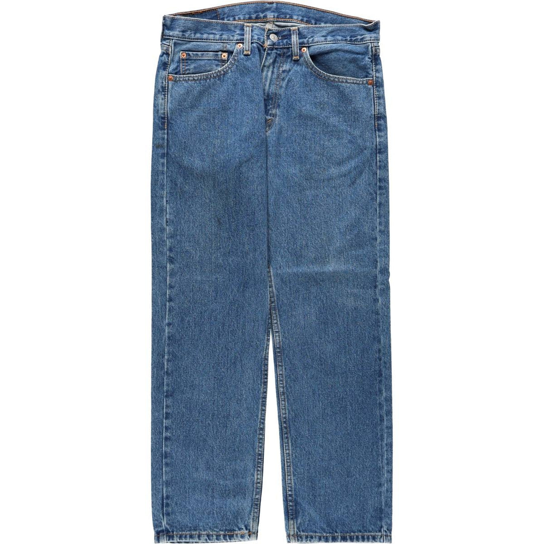 Levi's 505-4891 Tapered Denim Pants, Men's Size W33 (approx.) cotton blue type Vintage Second Hand