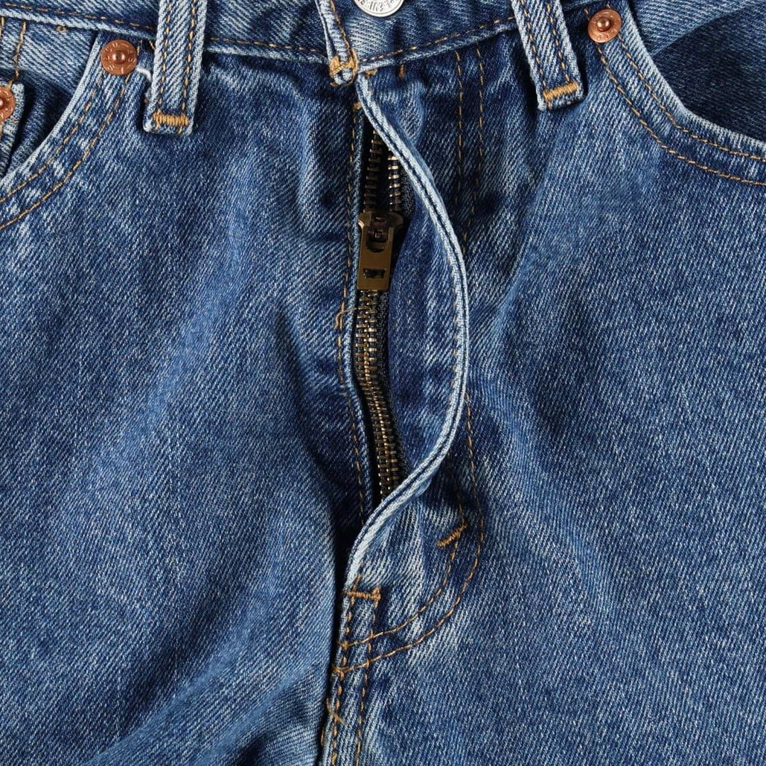 Levi's 505-4891 Tapered Denim Pants, Men's Size W33 (approx.) cotton blue type Vintage Second Hand