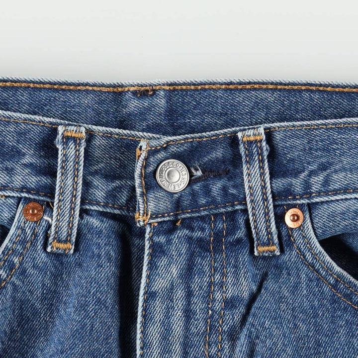 Levi's 505-4891 Tapered Denim Pants, Men's Size W33 (approx.) cotton blue type Vintage Second Hand