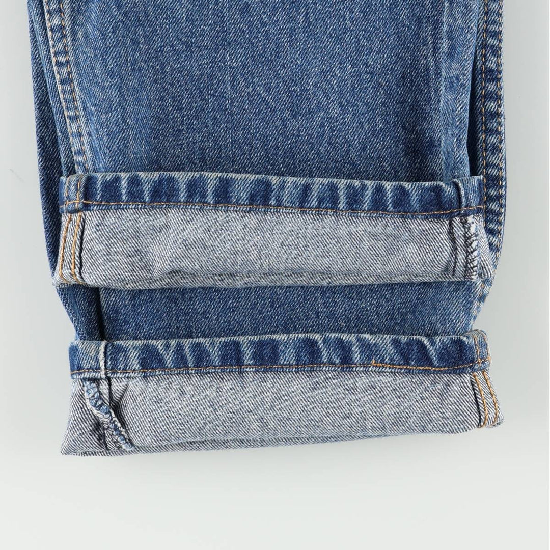 Levi's 505-4891 Tapered Denim Pants, Men's Size W33 (approx.) cotton blue type Vintage Second Hand