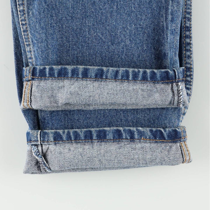 Levi's 505-4891 Tapered Denim Pants, Men's Size W33 (approx.) cotton blue type Vintage Second Hand