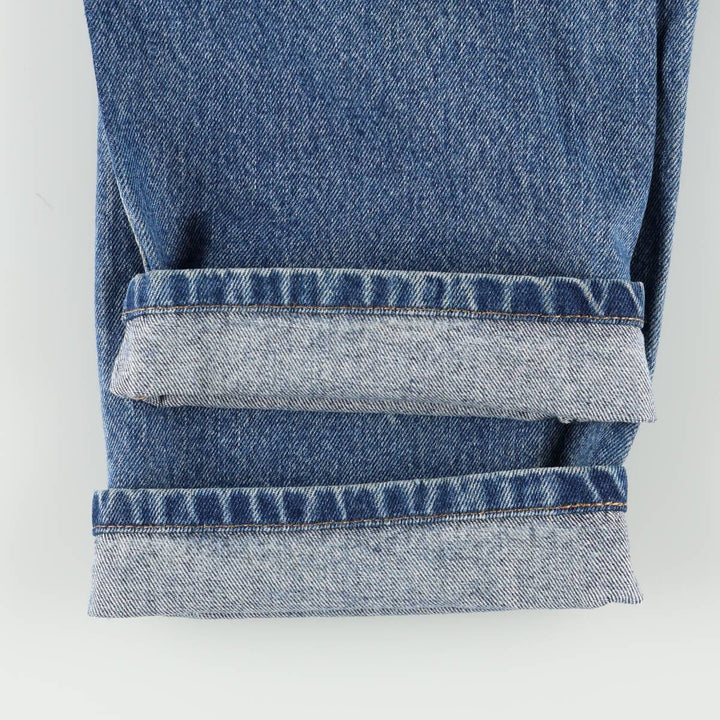 Levi's 505-4891 Tapered Denim Pants, Men's Size W33 (approx.) cotton blue type Vintage Second Hand