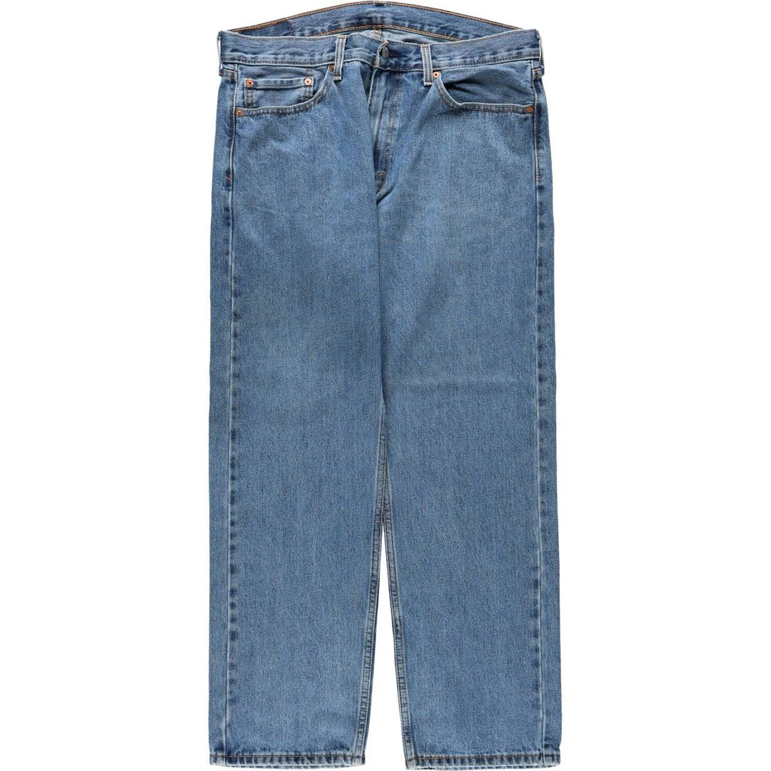 Levi's 505-4891 Tapered Denim Pants, Men's Size W37 (approx.) cotton blue type Vintage Second Hand