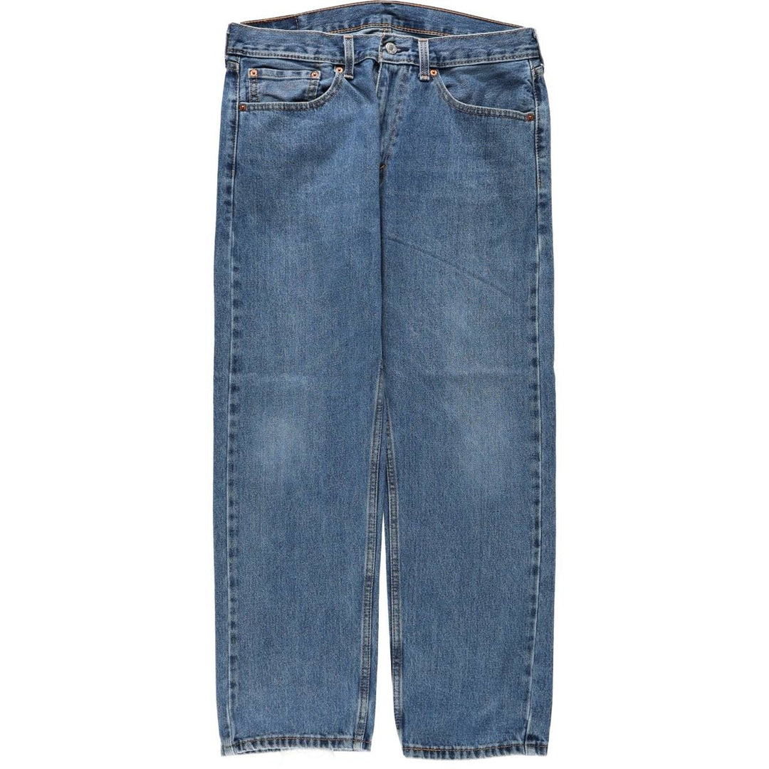 Levi's 505-4886 Tapered Denim Pants, Men's Size W34 (approx.) cotton blue type Vintage Second Hand