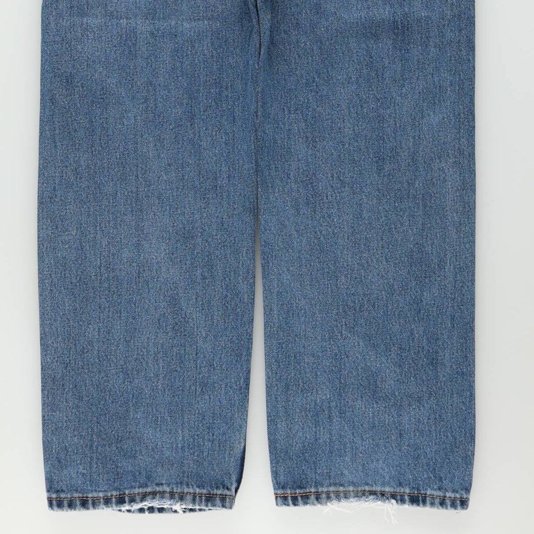 Levi's 505-4886 Tapered Denim Pants, Men's Size W34 (approx.) cotton blue type Vintage Second Hand