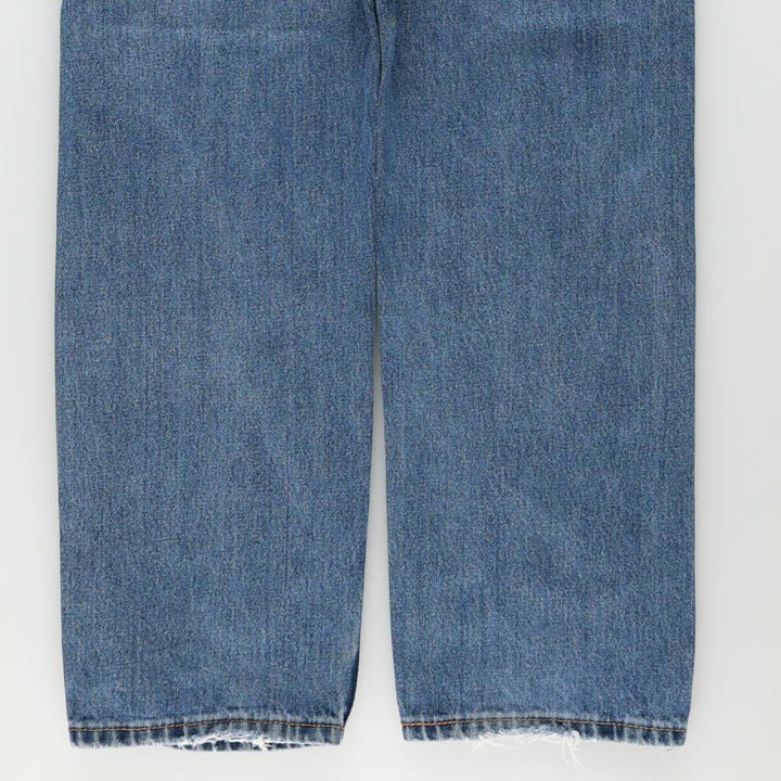 Levi's 505-4886 Tapered Denim Pants, Men's Size W34 (approx.) cotton blue type Vintage Second Hand