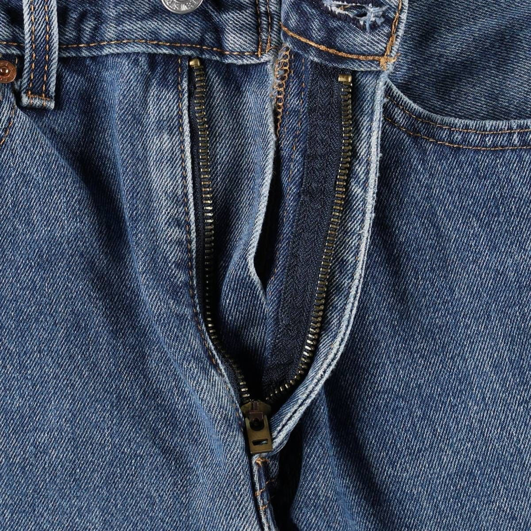 Levi's 505-4886 Tapered Denim Pants, Men's Size W34 (approx.) cotton blue type Vintage Second Hand