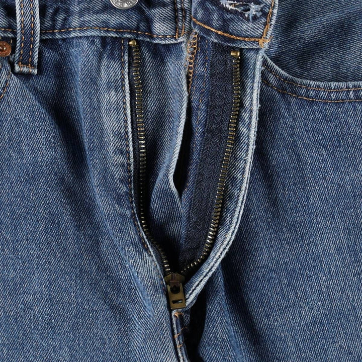 Levi's 505-4886 Tapered Denim Pants, Men's Size W34 (approx.) cotton blue type Vintage Second Hand