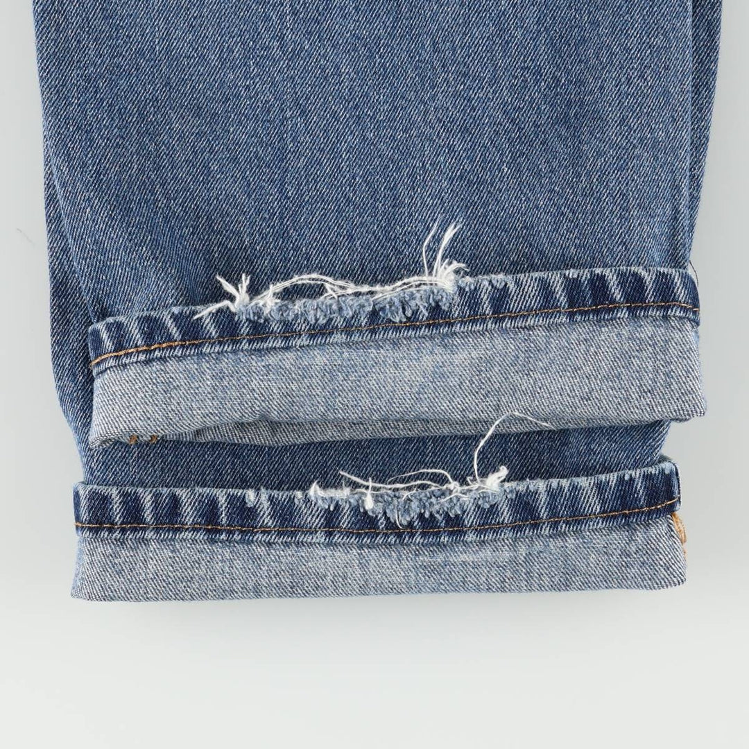 Levi's 505-4886 Tapered Denim Pants, Men's Size W34 (approx.) cotton blue type Vintage Second Hand