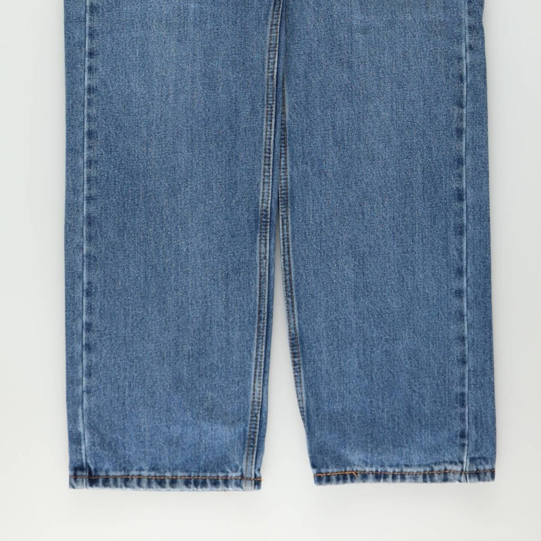 Levi's 505 tapered denim pants for men, equivalent to w35 cotton blue type Vintage Second Hand