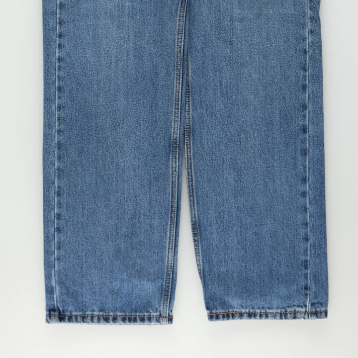 Levi's 505 tapered denim pants for men, equivalent to w35 cotton blue type Vintage Second Hand