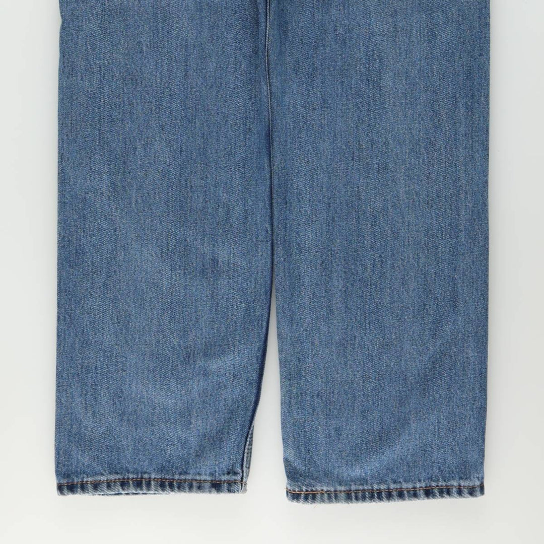 Levi's 505 tapered denim pants for men, equivalent to w35 cotton blue type Vintage Second Hand