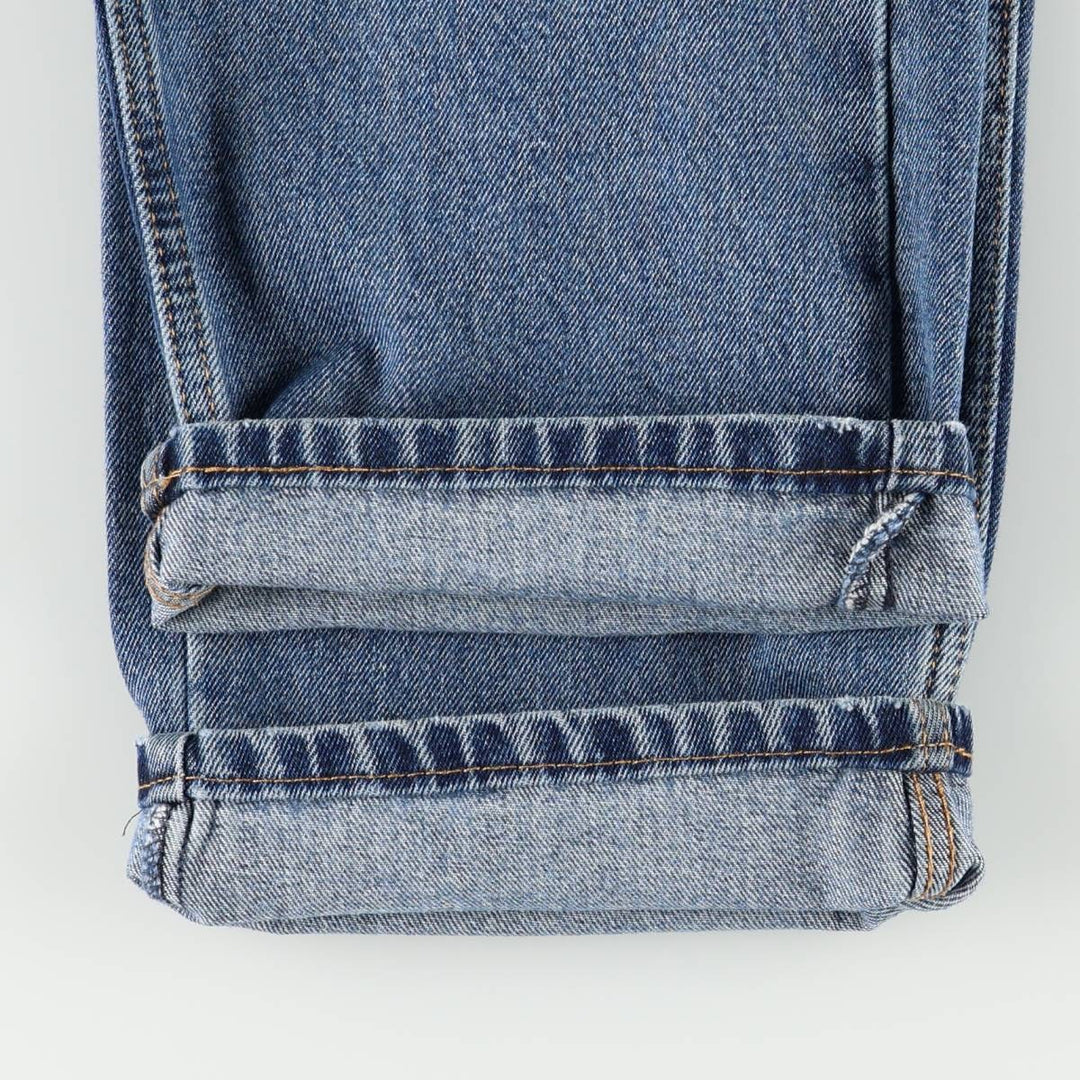 Levi's 505 tapered denim pants for men, equivalent to w35 cotton blue type Vintage Second Hand