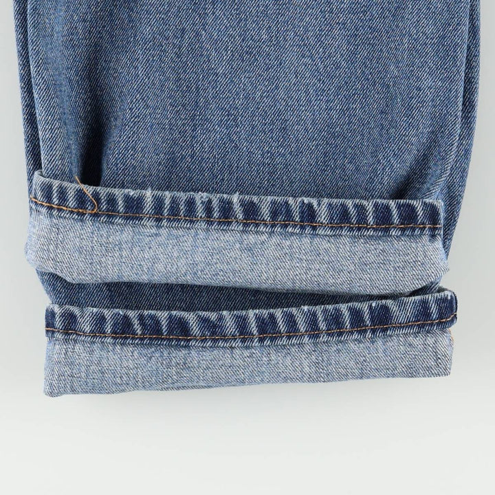 Levi's 505 tapered denim pants for men, equivalent to w35 cotton blue type Vintage Second Hand