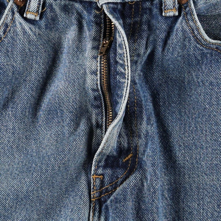 Levi's 505 tapered denim pants for men, equivalent to w35 cotton blue type Vintage Second Hand