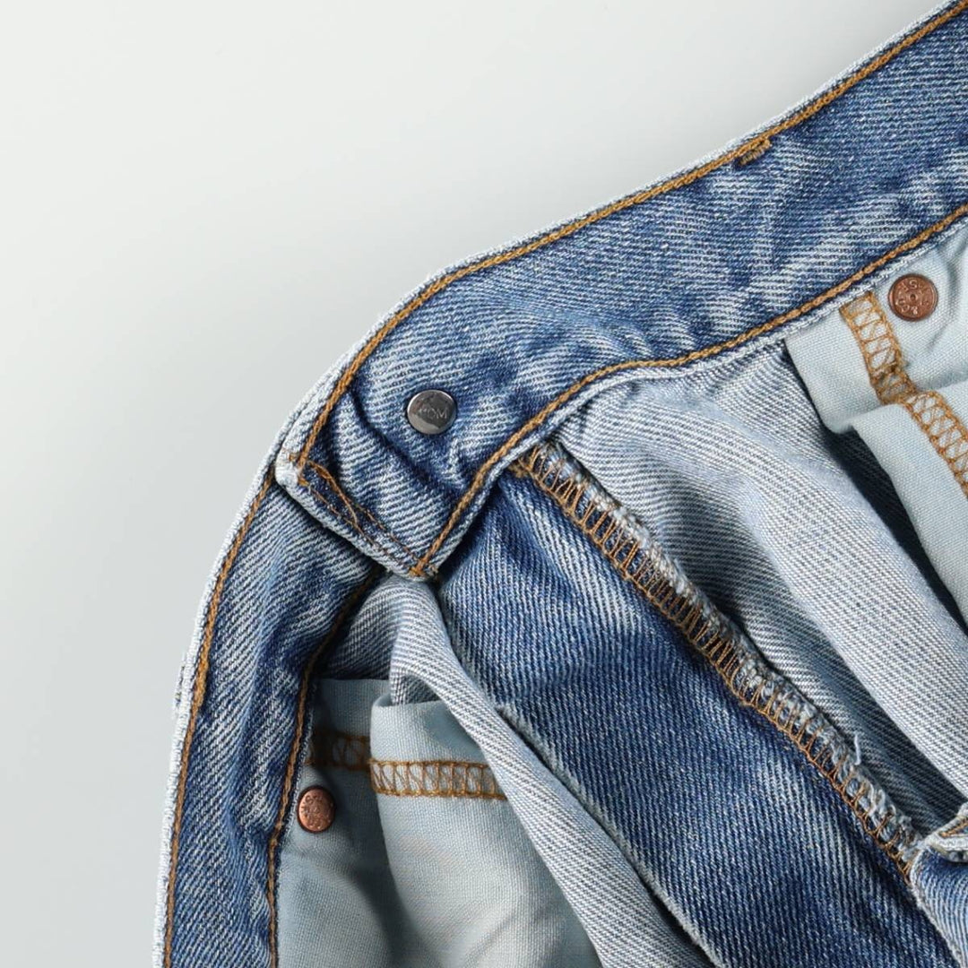 Levi's 505 REGULAR FIT tapered denim pants for men, size w36 cotton blue type Vintage Second Hand