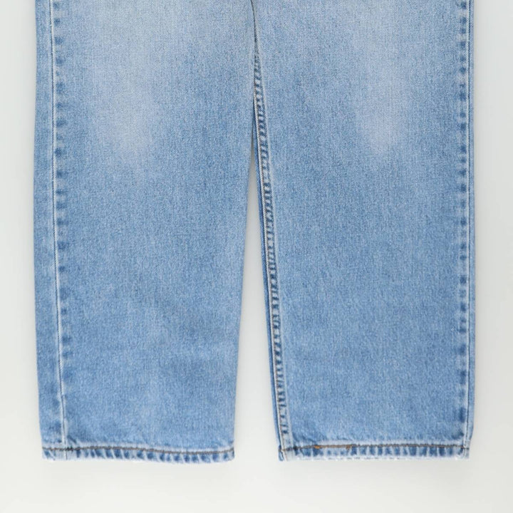 Levi's 505 REGULAR FIT tapered denim pants for men, size w36 cotton blue type Vintage Second Hand