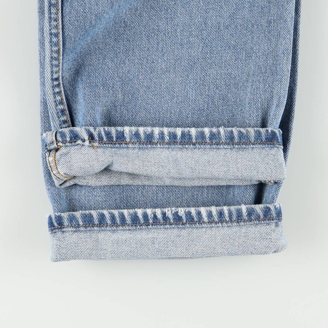 Levi's 505 REGULAR FIT tapered denim pants for men, size w36 cotton blue type Vintage Second Hand