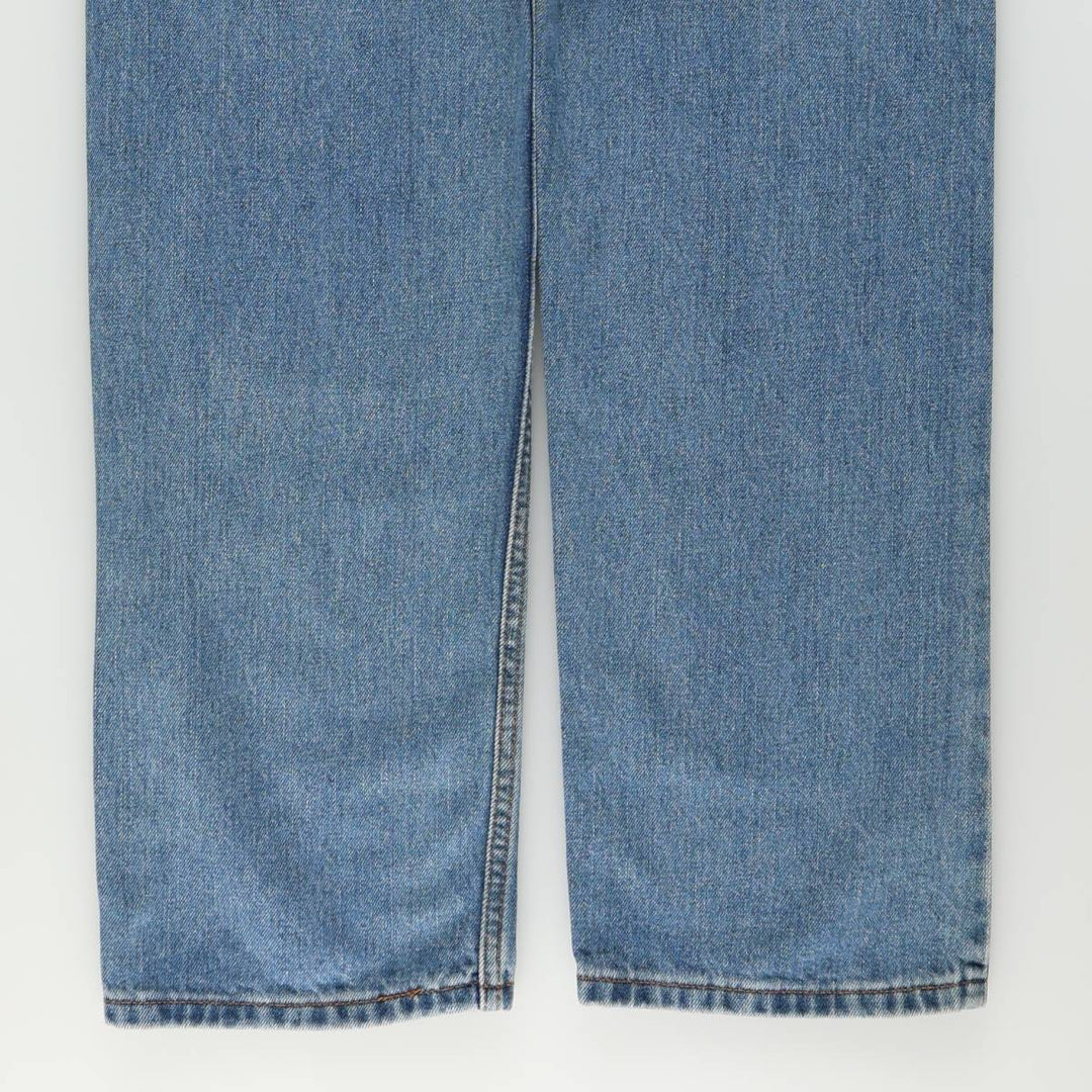 Levi's 505 REGULAR FIT tapered denim pants for men, size w34 cotton blue type Vintage Second Hand