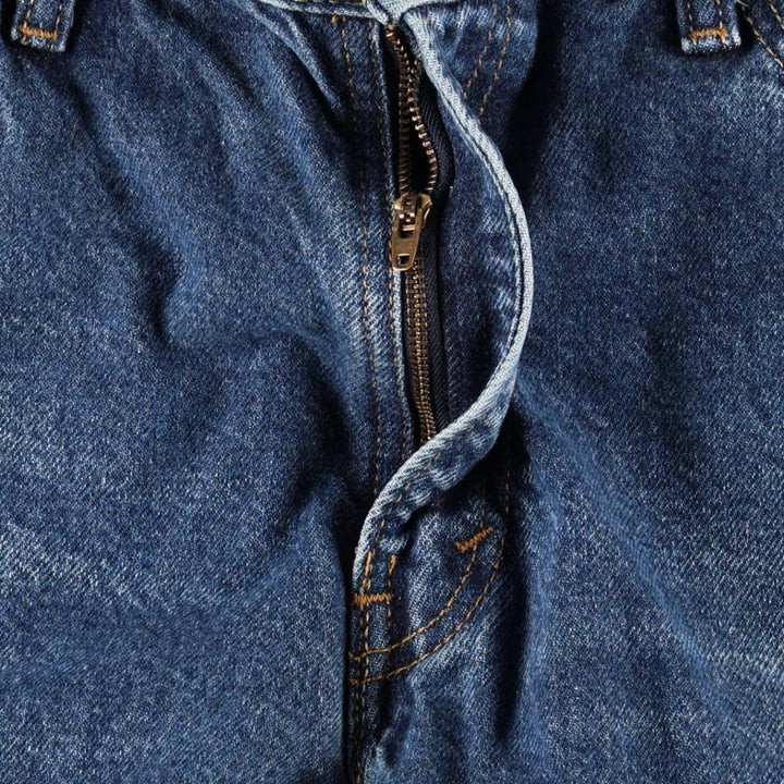 Levi's 505 Straight Fit Tapered Denim Pants, Men's W35 (approx.) cotton blue type Vintage Second Hand