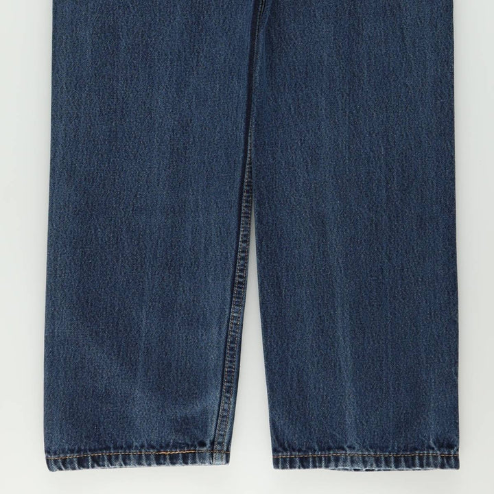 Levi's 505 tapered denim pants for men, equivalent to w32 cotton blue type Vintage Second Hand