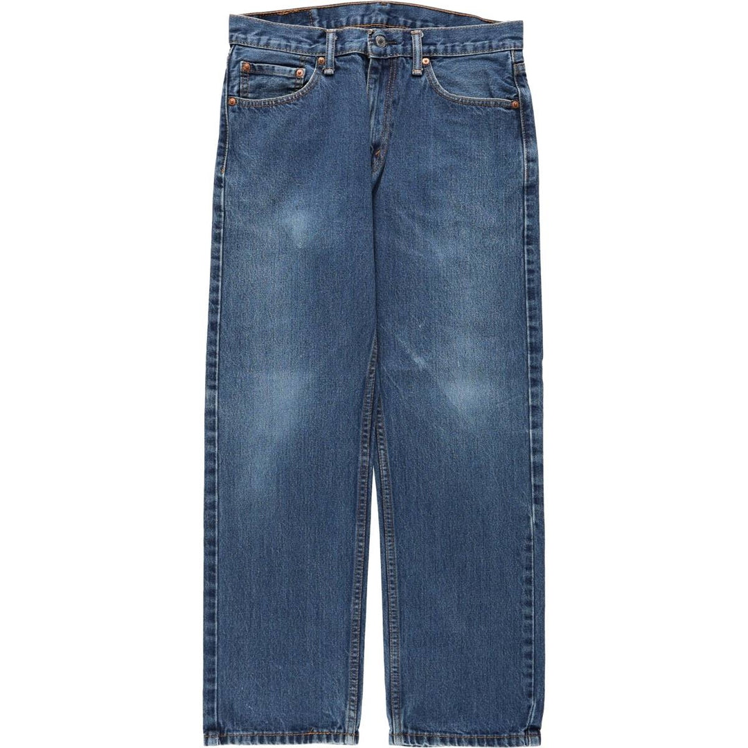 Levi's 505 Tapered Denim Pants, Made in Bangladesh, Men's Size W32 (approx.) cotton blue type Vintage Second Hand