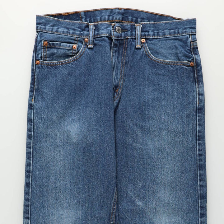 Levi's 505 Tapered Denim Pants, Made in Bangladesh, Men's Size W32 (approx.) cotton blue type Vintage Second Hand