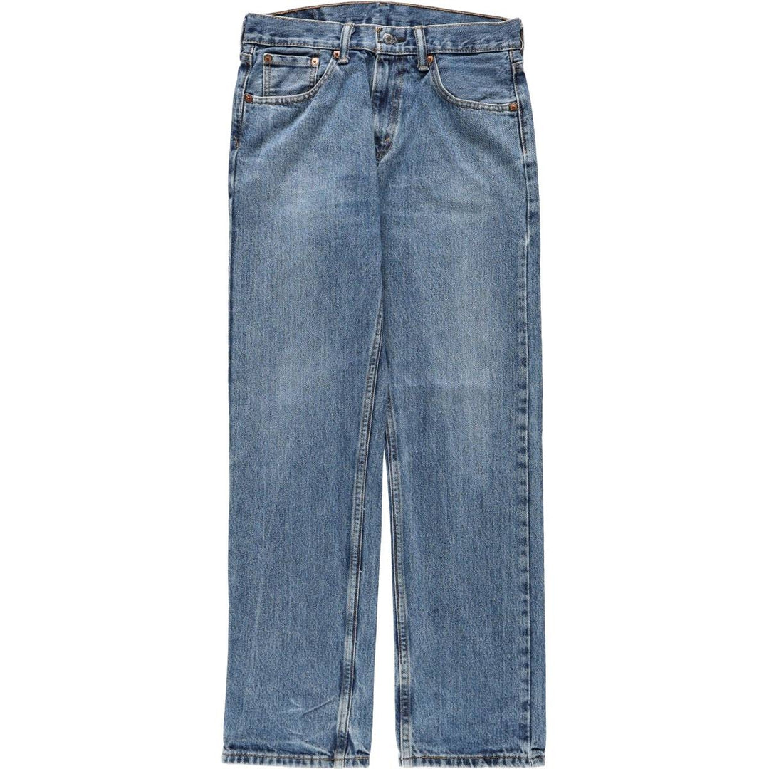 Levi's 505 tapered denim pants for men, equivalent to w30 cotton blue type Vintage Second Hand