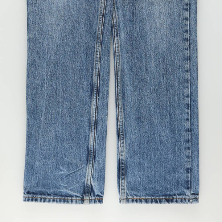 Levi's 505 tapered denim pants for men, equivalent to w30 cotton blue type Vintage Second Hand