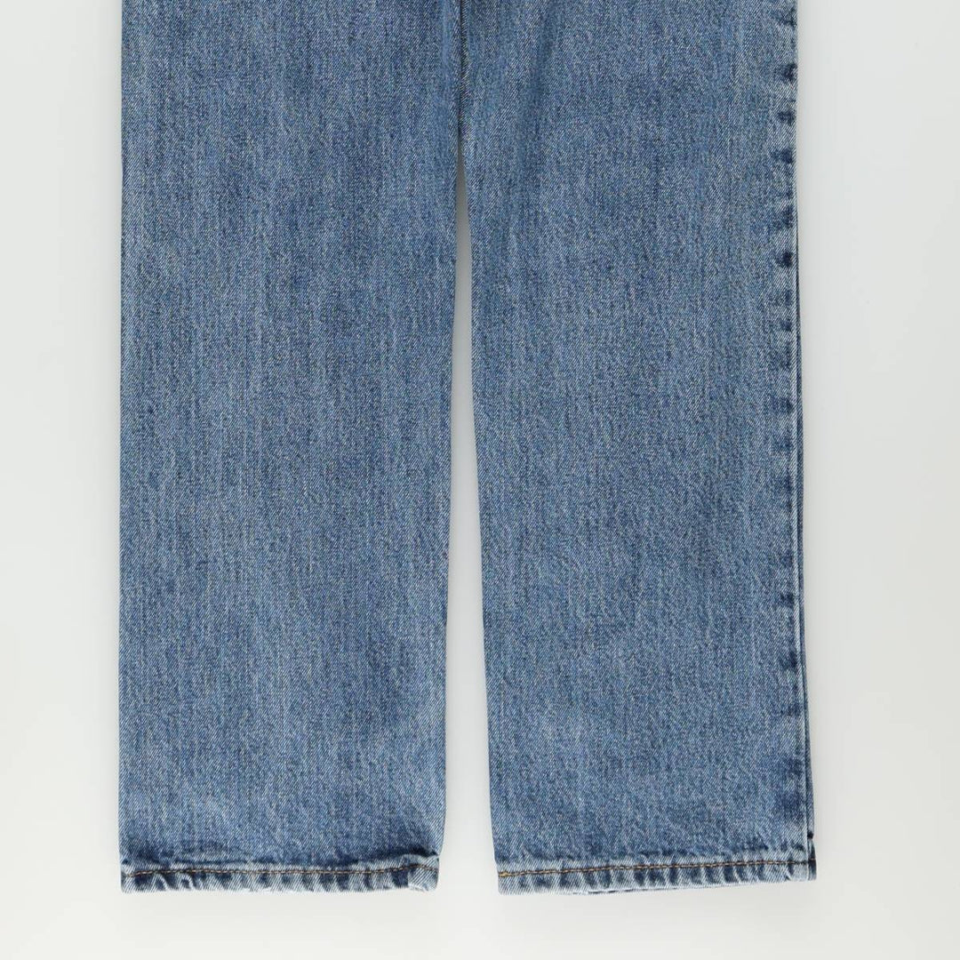 Levi's 505 tapered denim pants for men, equivalent to w30 cotton blue type Vintage Second Hand
