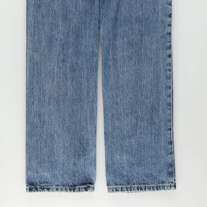 Levi's 505 tapered denim pants for men, equivalent to w30 cotton blue type Vintage Second Hand